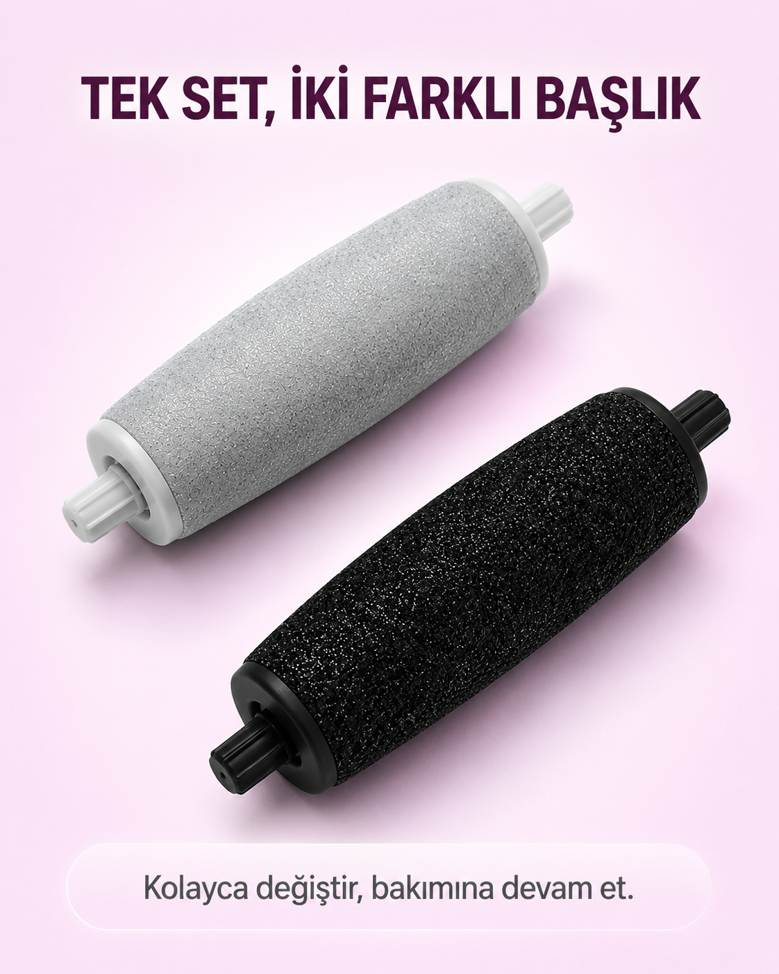 İnce ve Kalın Yedek Başlık Seti (2’li)