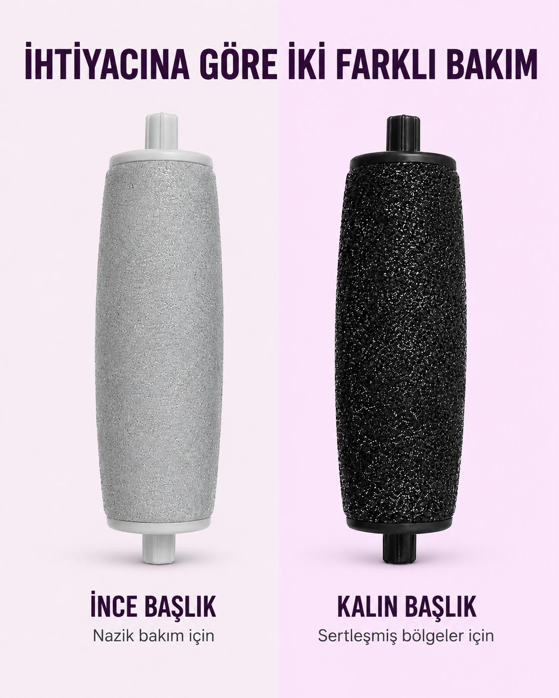 İnce ve Kalın Yedek Başlık Seti (2’li)