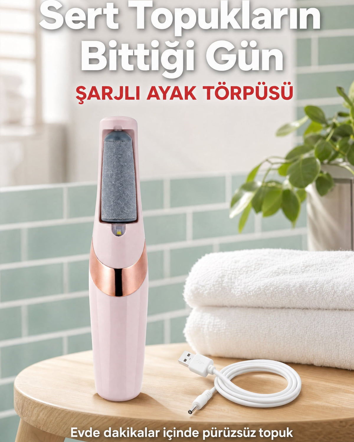 Şarjlı Elektrikli Ayak Törpüsü